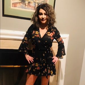 One piece dressy short romper